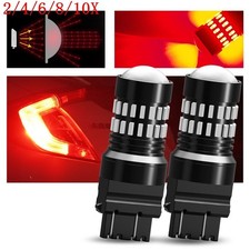 Flash Strobe Red LED Tail Brake Stop Lights 3157 4157 for Chevy Tahoe 95-14 2/8x