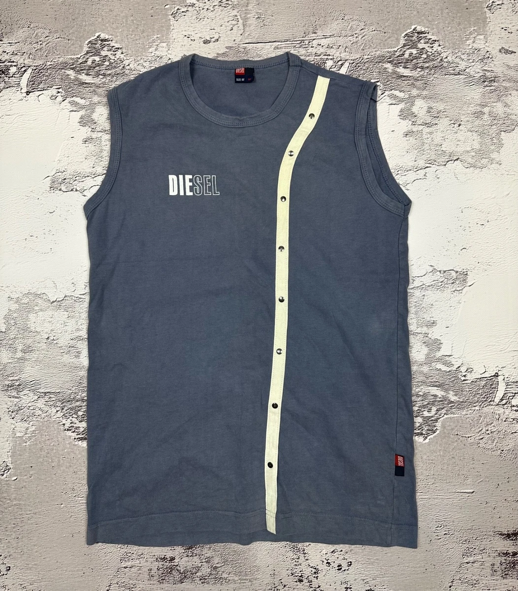 Diesel Solid Sleeveless T-Shirts for Men for sale | eBay