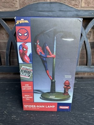 Spider Man 3D Figure Lamp Light Dimmable Led Usb Powered Marvel Paladone