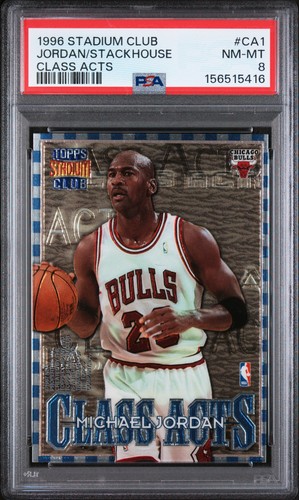 Michael Jordan / Jerry Stackhouse #CA1 card
