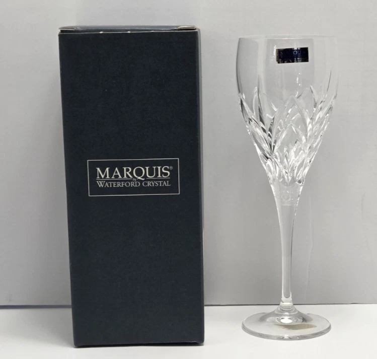 Marquis by Waterford  NEW  Caprice Lead Crystal Glass Water Goblet NIB