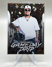 Javier Báez 2026 Topps Series 1 Celebration Game Day Drip #GD-3 Detroit Tigers