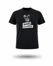 Vintage Naked Aggression Band T-Shirt Mens M Black Graphic Tee USA Made