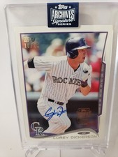 2020 Archives Signature Series Corey Dickerson Auto #10/16