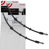 2X Brembo BremsschlÄUche Hinten Beidseitig Passend FÜR Alfa Romeo Giulietta