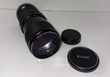Vivitar 75-205mm 1:3.8 Close Focusing Auto Zoom Lens Made in Japan