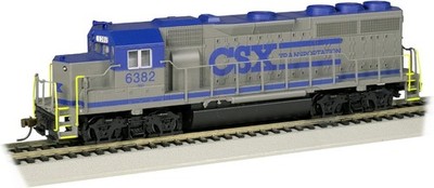 Trains - EMD GP40 - DCC Sound Value Equipped Locomotive - CSX  #6382 (CSX  Trans
