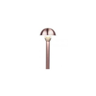 Luxor 12 in. Petite Riser Antique Bronze 1 LED FX