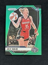 2024 Panini Prizm WNBA - Julie Vanloo #42 Green Prizm (RC)