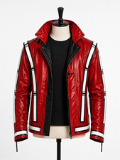 Michael Jackson 1987 Tokyo Thriller Performance Jacket | MJ Bad Era Red Jacket