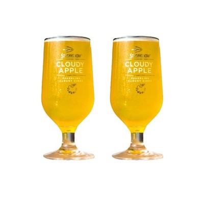 Strongbow Cloudy Apple Cider Pint Glass x2