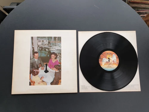 LED ZEPPELIN - PRESENCE 1976 UK PRESS 12" VINYL RECORD EMBOSSED SLEEVE