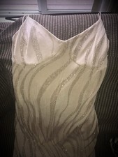 Elegant champagne And gold Formal Dress