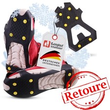 Schuh-Spikes Eco &ndash; Rutschfeste Spikes f&uuml;r Schuhe, Eis & Schnee & Outdoor 2 Wahl