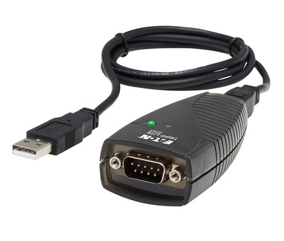 Tripp Lite Keyspan USB to Serial Adapter - USB-A Male to DB9 RS232 Male, 3 ft
