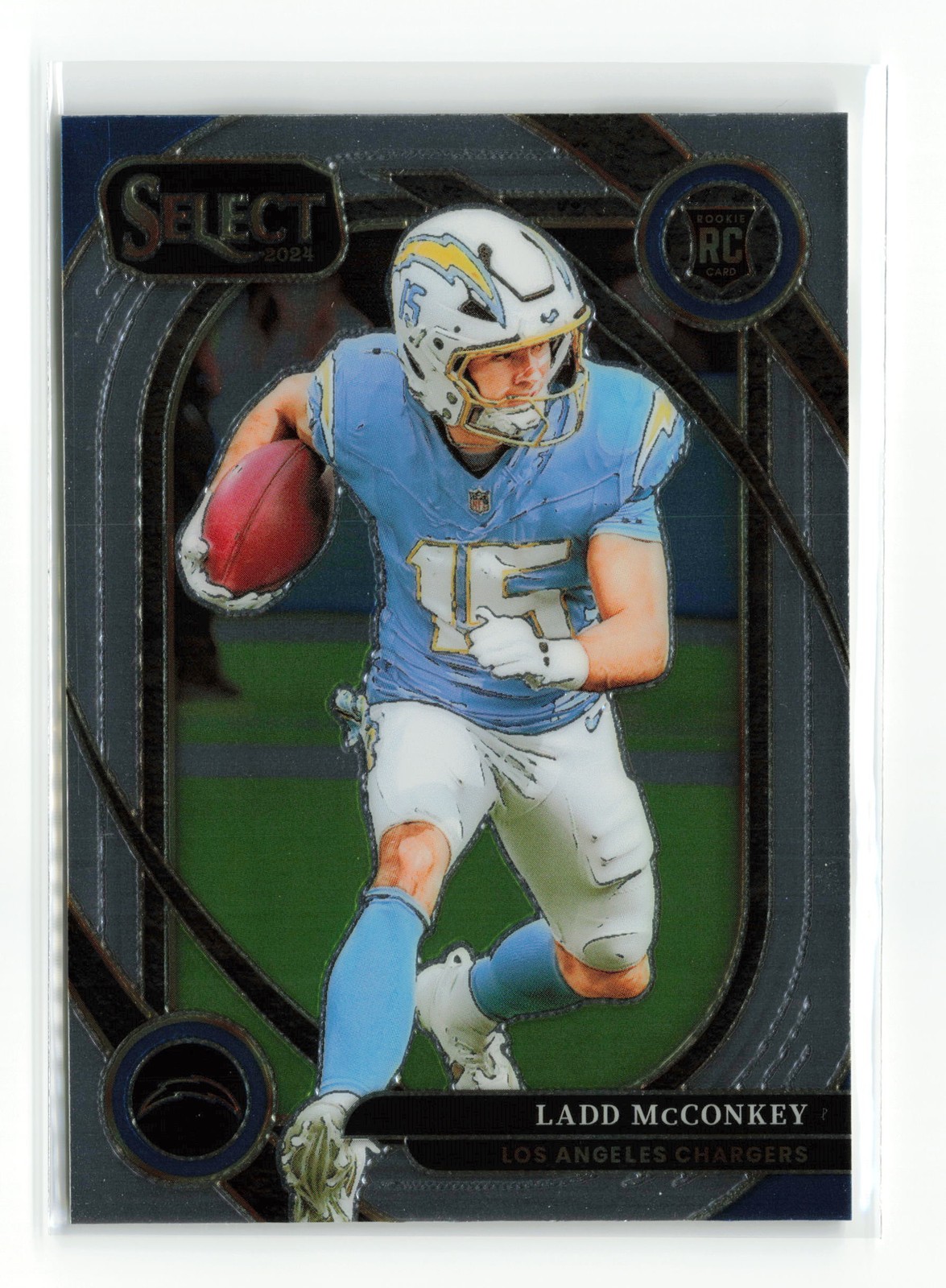 2024 PANINI SELECT CLUB LADD MCCONKEY #268 RC CHARGERS