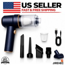 Cordless Handheld Vacuum Cleaner with Blower Strong Suction for Car Home Office