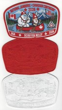 2026 USA National Jamboree - Canada Contingent Badge Set