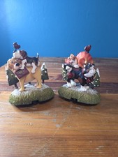 Dog And Cat Christmas Stocking Hangers Lot Of 2