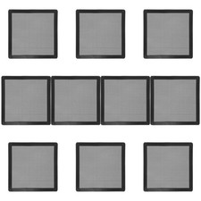 10 Pcs Computer Dustproof Net Filter Mesh Frame Screen for Magnetic Fan
