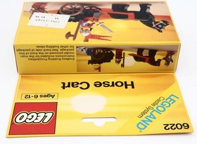 Vintage LEGO 6022 Legoland Castle System HORSE CART (6022) SEALED NEW