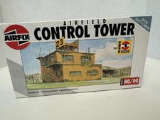 AIRFIX Airfield Control Tower RAF Crew HO/00 Model 03380 WWI British 1988