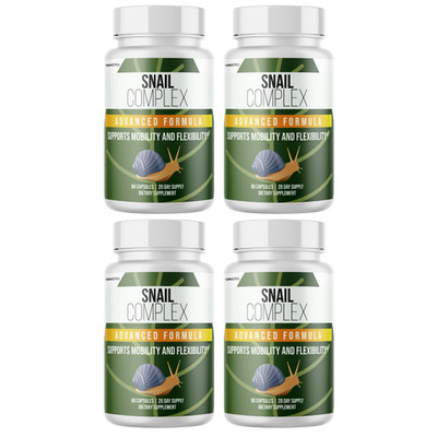 Snail Complex Joint Health Support, Advanced Formula,Mobility- 4 Bots Official