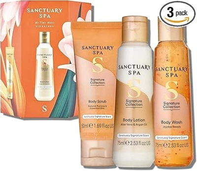 Sanctuary Spa Me Time Minis Vegan Gift Set 200ml – Women’s Pamper Kit