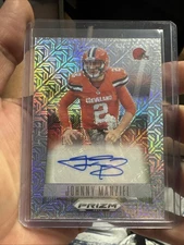 2024 Panini Prizm Deca Johnny Manziel S-JML MOJO AUTO /25
