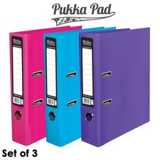 3 x Pukka Lever Arch Files A4