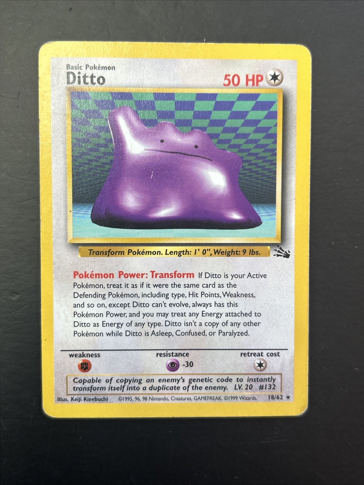 Ditto 18/62 Fossil Regular B