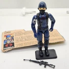 GI Joe Hasbro 1983 Cobra The Enemy V1.5 Action Figure - Complete With Filecard