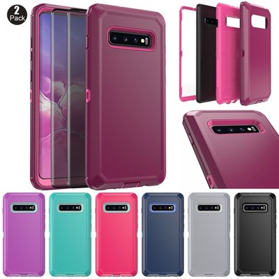 For Samsung Galaxy S10/S10e/S10+ Hard Phone Case Cover/ Privacy Screen Protector