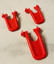 Evenflo ExerSaucer Replacement Stabilizer Legs Brakes Red Set Lot Of 3