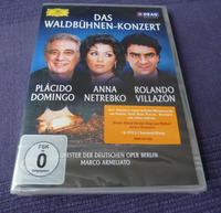 Dvd Das WaldbüHnen Konzert Placido Domingo Anna Netrebko Rolando Villazon Sealed