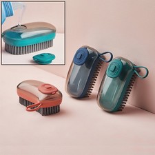 Shoe Cleaning Brush with Soap Dispenser   Portable Multi-Purpose Laundry  Dish