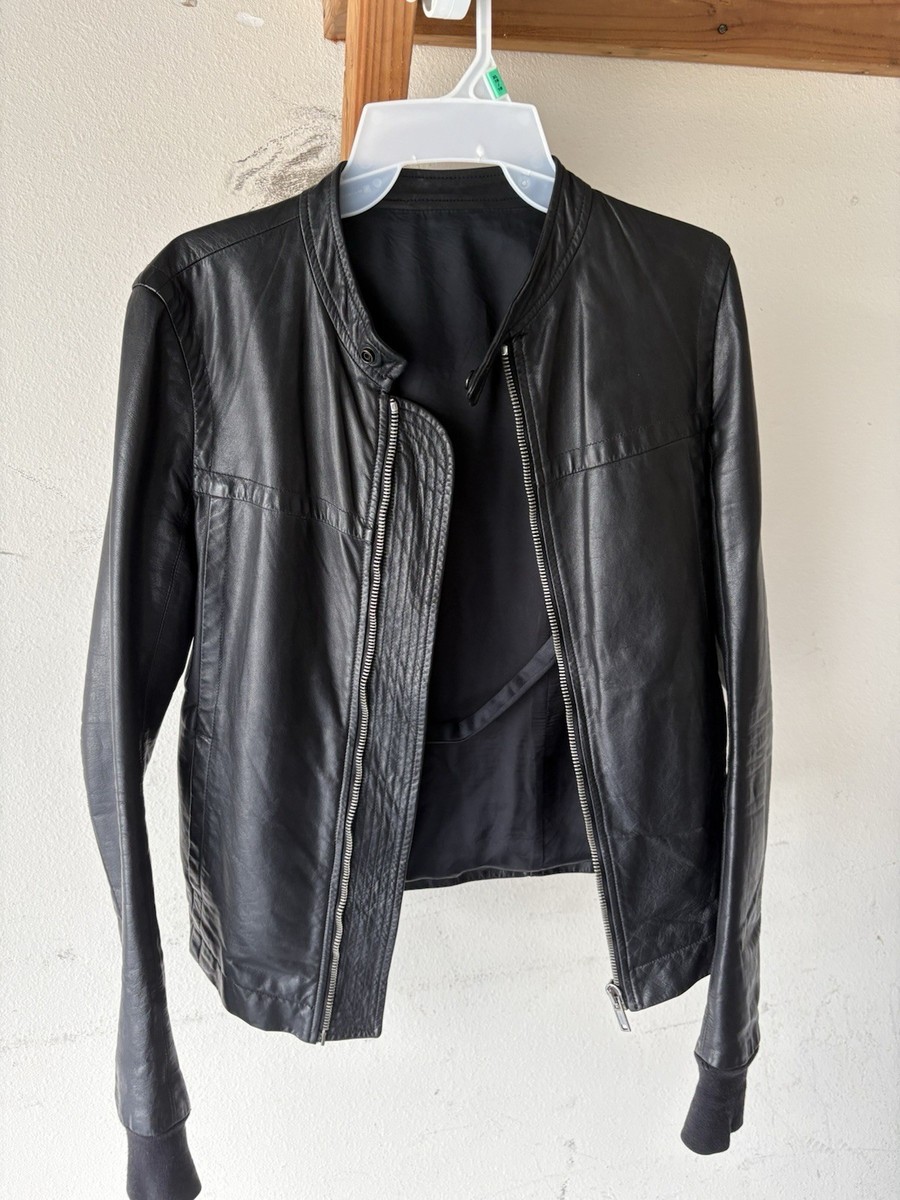 Rick Owens Leathet Jacket SS10 View 4