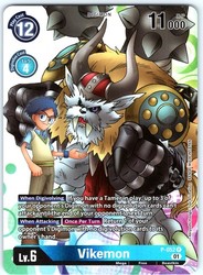 Vikemon P-052 Promo Foil - Digimon TCG