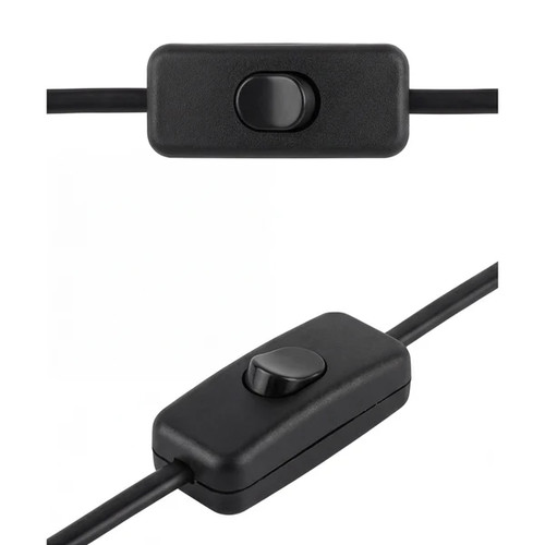 Tischleuchte Nuvio 1-flammig Schwarz Metall Leinen Wohnzimmerlampe Design 37cm - Bild 11 von 12