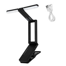 Clip On Rechargeable Music Stand Lamp Portable LED Music Stand Light Easy Carry