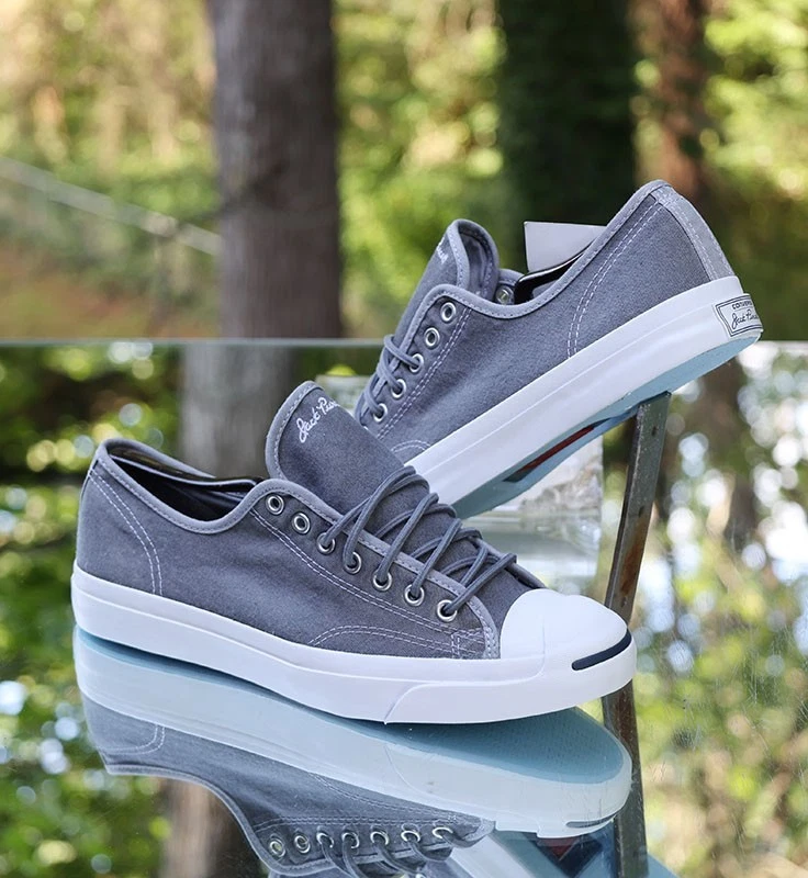 Converse Jack Purcell Jack Low Thunder Grey 2015 Herren Größe 9 Custom 149928C