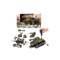 Toi Toys Alfafox MilitäR Panzer Spielset Zum Zusammenbauen Mit Werkzeug