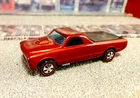 1968 Hot Wheels Redline Custom Fleetside Chevy Pickup Red Restored Hong Kong