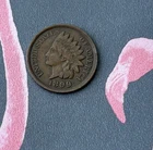 1899 Indian Head Cent Penny. Sharp Details! Old U.S. 1¢ Coin!  Lot L6 ~FREE S&H~