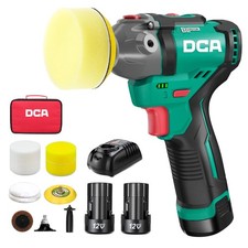 12V Cordless Buffer Polisher & Sander Kit with 2 Batteries, 28008300 RPM