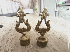 paire de mouchettes bobèches en bronze pour candélabre bougeoir XIX siècle