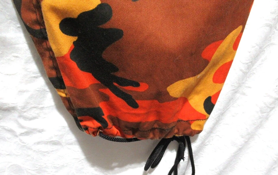 Pantalones cargo ROTHCO para mujer XXS naranja multicolor militar táctico camuflaje Foto 4 de 4
