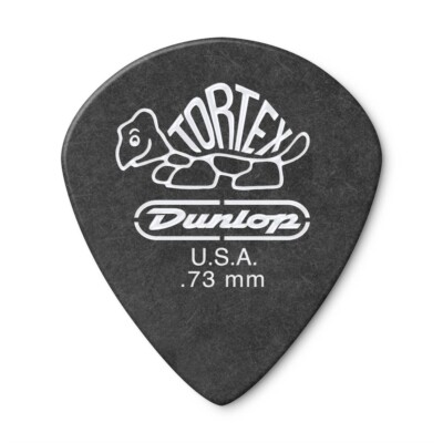 NEW Dunlop Tortex Pitch Black III Guitar Picks (72), 482R, .73mm