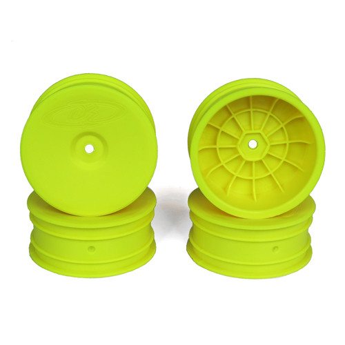 DE Racing SpeedLine Front Wheels Kyosho RB5 / RB6 / RB6.6 / YELLOW SB4-AFY 4Pcs