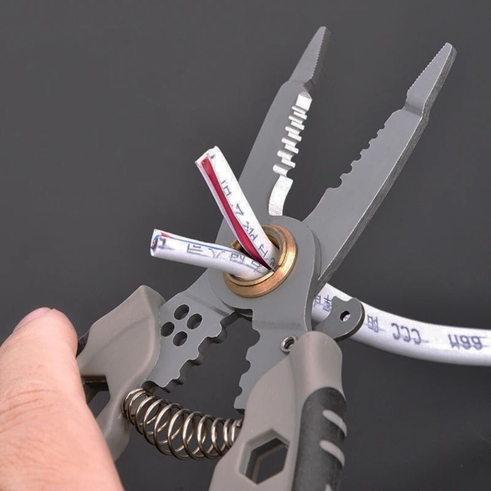 7 Inch Multipurpose Wire Stripper Multi Tool Wire Cutter for Stripping